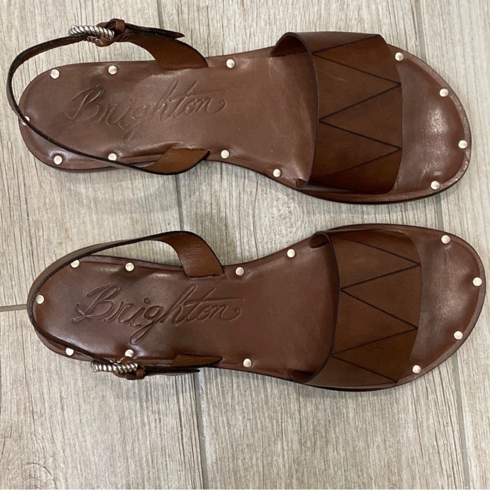 Brighton Asbury Caramel Sandals - Picture 5 of 9